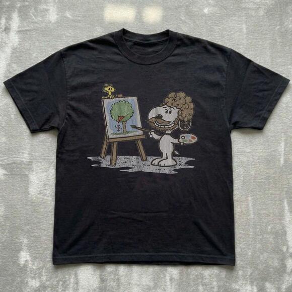 Other - Style Snoopy Painter Dog Ross Shirt